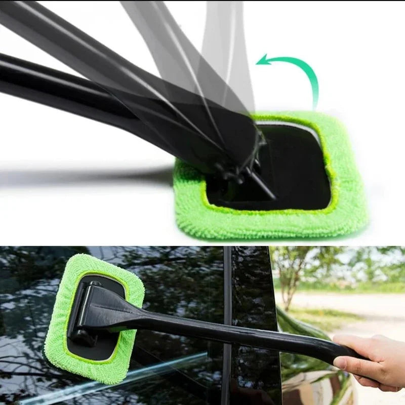 Kit de Limpieza de Cristales para Coche – 4 Piezas