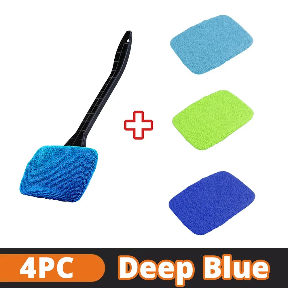 Kit de Limpieza de Cristales para Coche – 4 Piezas