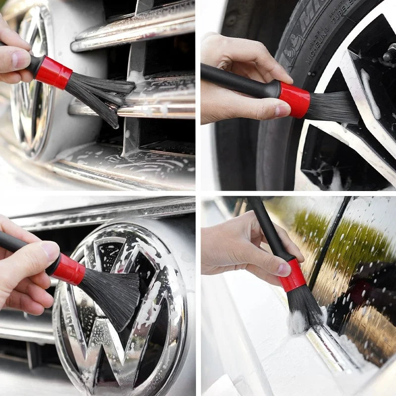 Pack de 5 Cepillos para Limpieza de Coche