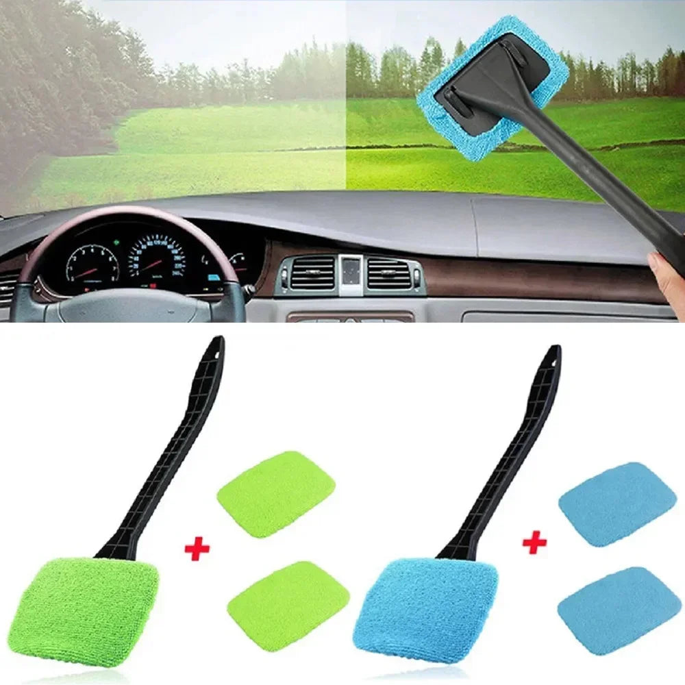 Kit de Limpieza de Cristales para Coche – 4 Piezas