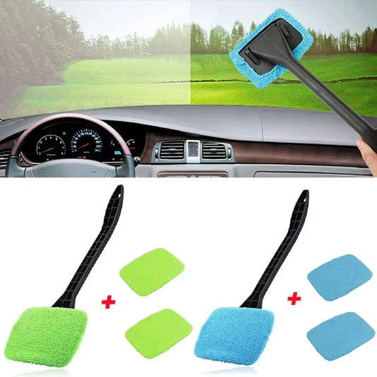Kit de Limpieza de Cristales para Coche – 4 Piezas