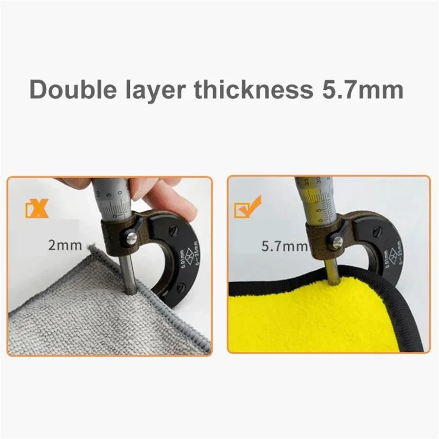 Toallas de Microfibra Premium para Coche – Limpieza y Secado