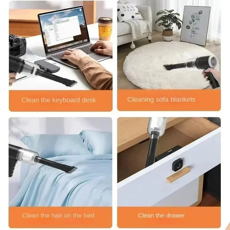 Aspiradora Portátil para Coche 4 en 1 – AutoBrilloShop