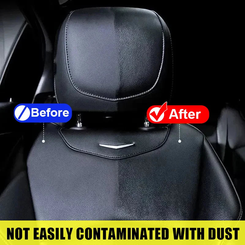 Restaurador de Plásticos y Cuero para Coche – Acabado Negro Brillante